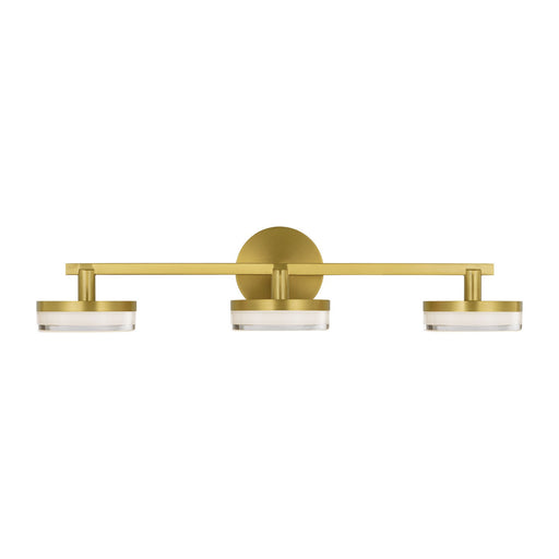 Myhouse Lighting Visual Comfort Studio - SLV1013BBS - LED Vanity - Khan - Burnished Brass
