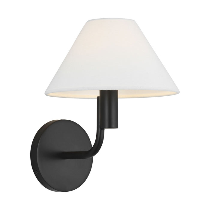 Myhouse Lighting Visual Comfort Studio - SLW1001AI - One Light Wall Sconce - Colfax - Aged Iron