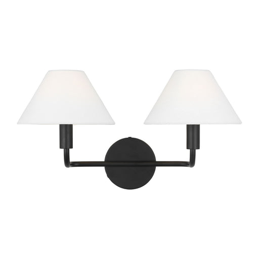 Myhouse Lighting Visual Comfort Studio - SLW1012AI - Two Light Wall Sconce - Colfax - Aged Iron