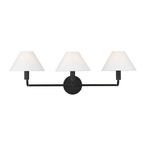 Myhouse Lighting Visual Comfort Studio - SLW1023AI - Three Light Wall Sconce - Colfax - Aged Iron