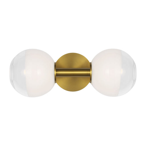 Myhouse Lighting Visual Comfort Studio - SLW1032BBS - Two Light Wall Sconce - Torian - Burnished Brass