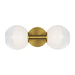 Myhouse Lighting Visual Comfort Studio - SLW1032BBS - Two Light Wall Sconce - Torian - Burnished Brass