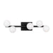 Myhouse Lighting Visual Comfort Studio - SLW1055AI - Five Light Vanity - Altair - Aged Iron