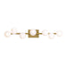 Myhouse Lighting Visual Comfort Studio - SLW1067BBS - Seven Light Vanity - Altair - Burnished Brass