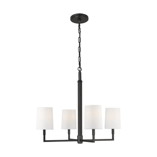 Myhouse Lighting Visual Comfort Studio - TC1194AI - Four Light Chandelier - Danica - Aged Iron