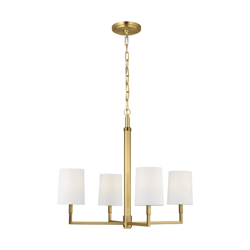 Myhouse Lighting Visual Comfort Studio - TC1194BBS - Four Light Chandelier - Danica - Burnished Brass