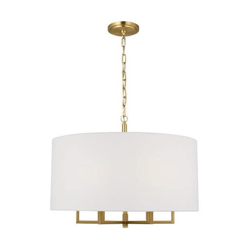Myhouse Lighting Visual Comfort Studio - TC1206BBS - Six Light Chandelier - Danica - Burnished Brass