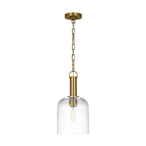 Myhouse Lighting Visual Comfort Studio - TFP1021BBS - One Light Pendant - Hartley - Burnished Brass