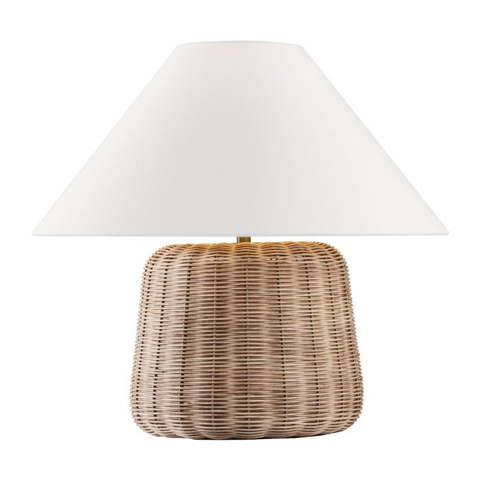 Myhouse Lighting Visual Comfort Studio - TFT1041BRTN - One Light Table Lamp - Dumar - Blonde Rattan