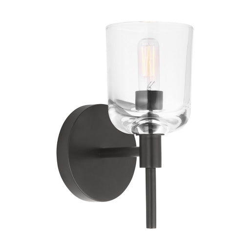 Myhouse Lighting Visual Comfort Studio - TFV1001AI - One Light Wall Sconce - Hartley - Aged Iron