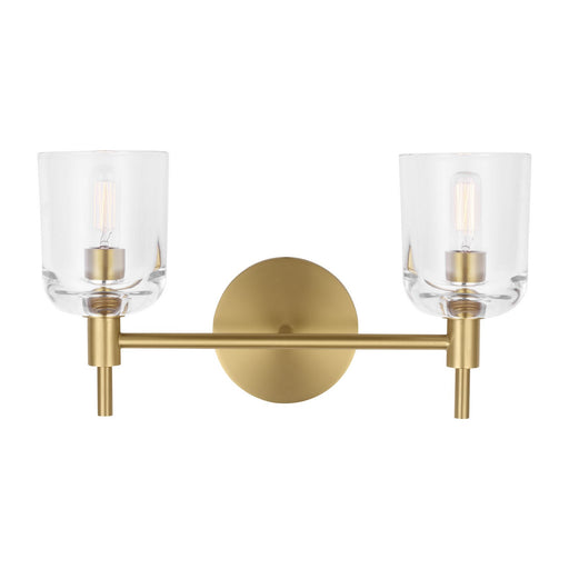 Myhouse Lighting Visual Comfort Studio - TFV1002BBS - Two Light Vanity - Hartley - Burnished Brass