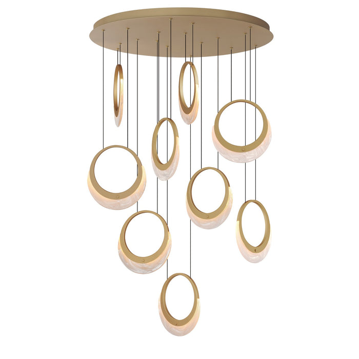 Myhouse Lighting ET2 - E23918-112GLD - LED Pendant - Lyra - Gold
