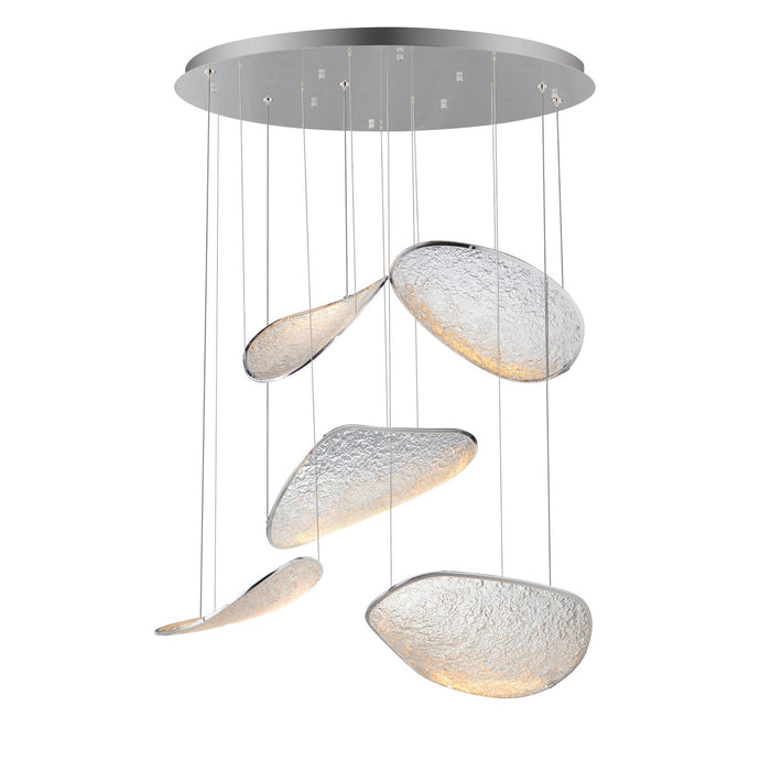 Myhouse Lighting ET2 - E24975-PC - LED Pendant - Moonscapes - Polished Chrome