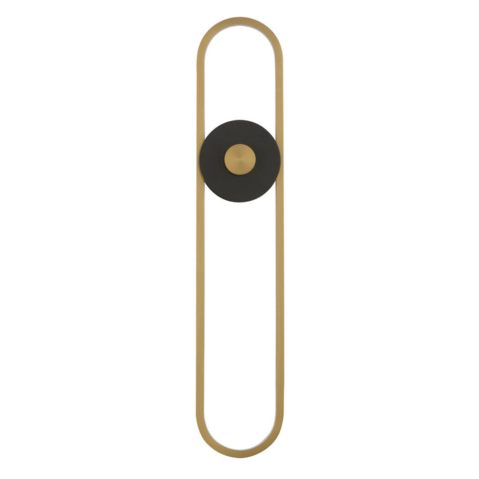 Myhouse Lighting ET2 - E42108-BKGLD - LED Outdoor Wall Sconce - Gravity - Black / Gold