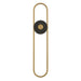 Myhouse Lighting ET2 - E42108-BKGLD - LED Outdoor Wall Sconce - Gravity - Black / Gold