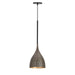 Myhouse Lighting Maxim - 10911BKGLD - One Light Mini Pendant - Fleur - Black / Gold