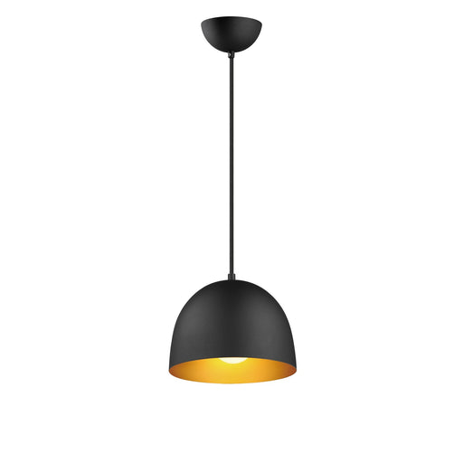 Myhouse Lighting Maxim - 11482BKGLD - One Light Pendant - Tova - Black / Gold