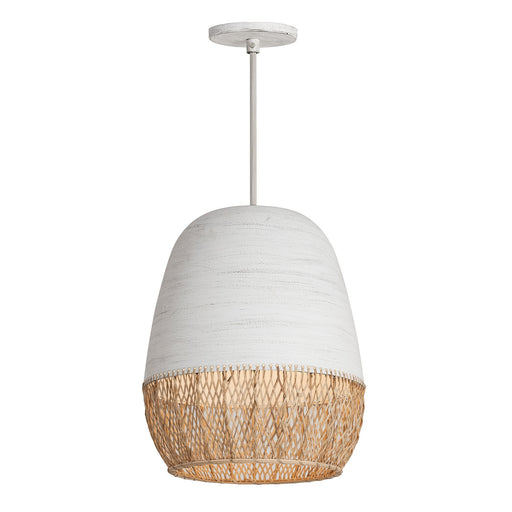 Myhouse Lighting Maxim - 14912NAIV - One Light Pendant - Tamba - Ivory