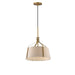 Myhouse Lighting Maxim - 16181WLNAB - One Light Pendant - Bandera - Natural Aged Brass