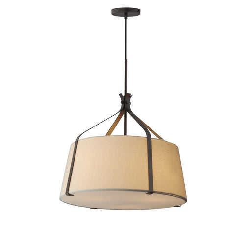 Myhouse Lighting Maxim - 16182OMDBZ - Three Light Pendant - Bandera - Dark Bronze