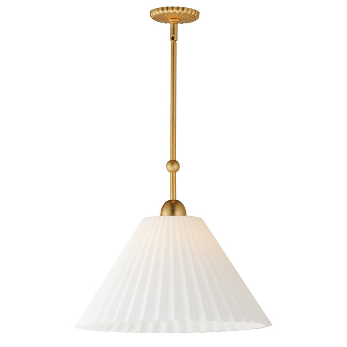 Myhouse Lighting Maxim - 18319SWGL - One Light Pendant - Kismet - Gold Leaf