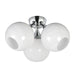 Myhouse Lighting Maxim - 21225MRPC - Three Light Semi Flush Mount - Neve - Polished Chrome