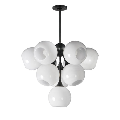 Myhouse Lighting Maxim - 21228MRBK - Ten Light Pendant - Neve - Black