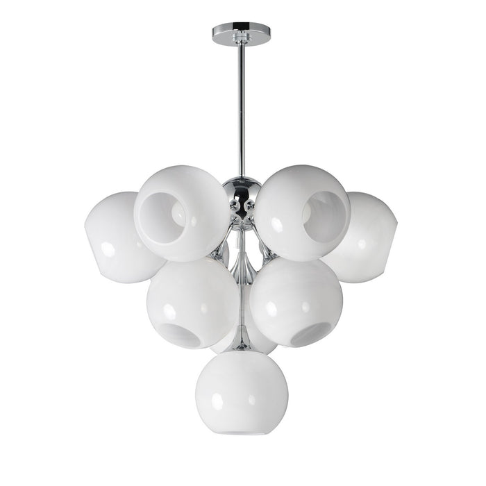 Myhouse Lighting Maxim - 21228MRPC - Ten Light Pendant - Neve - Polished Chrome