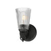 Myhouse Lighting Maxim - 21391CLBK - One Light Wall Sconce - Jackson Hole - Black