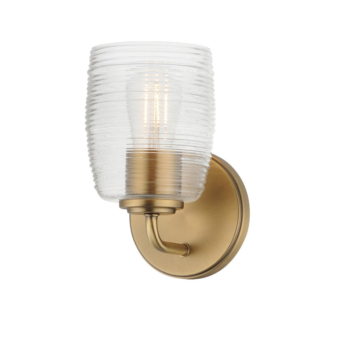Myhouse Lighting Maxim - 21411CRNAB - One Light Wall Sconce - Honey - Natural Aged Brass