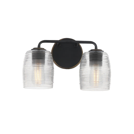 Myhouse Lighting Maxim - 21412CRKB - Two Light Wall Sconce - Honey - Kentucky Bronze
