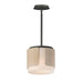 Myhouse Lighting Maxim - 21714SWNWDCHL - Two Light Semi Flush Mount - Pendant - Draughtsman - Natural Wood/Charcoal