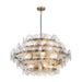 Myhouse Lighting Maxim - 21825TCWBR - 12 Light Chandelier - Loren - Weathered Brass