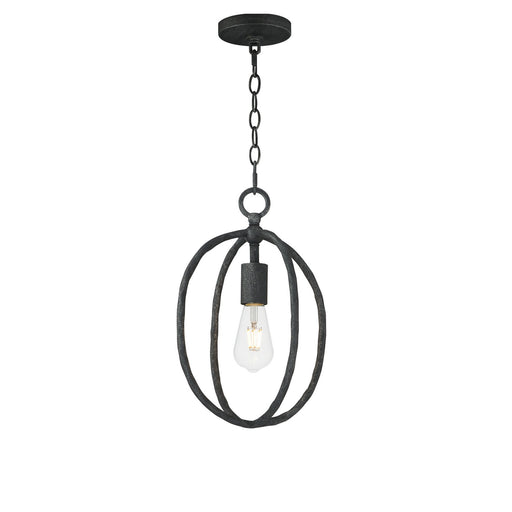 Myhouse Lighting Maxim - 21841BS - One Light Mini Pendant - Martel - Blacksmith