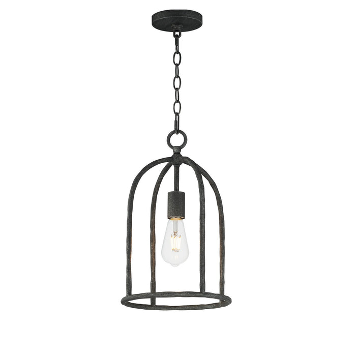 Myhouse Lighting Maxim - 21842BS - One Light Pendant - Martel - Blacksmith