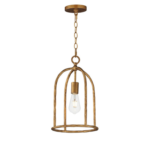 Myhouse Lighting Maxim - 21842EG - One Light Pendant - Martel - Etruscan Gold