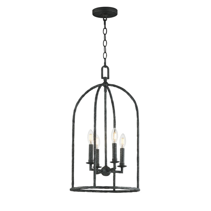 Myhouse Lighting Maxim - 21844BS - Four Light Pendant - Martel - Blacksmith
