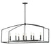 Myhouse Lighting Maxim - 21848BS - Eight Light Linear Pendant - Martel - Blacksmith