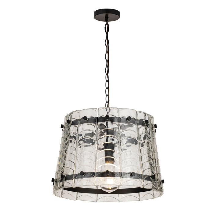 Myhouse Lighting Maxim - 21871CLBZ - One Light Pendant - Ruche - Bronze