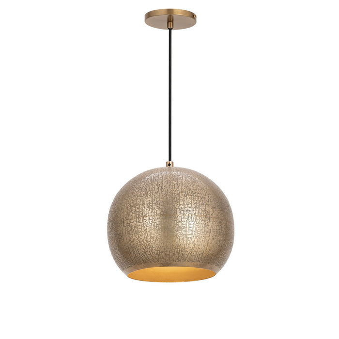 Myhouse Lighting Maxim - 29131WBR - One Light Mini Pendant - Aurelia - Weathered Brass