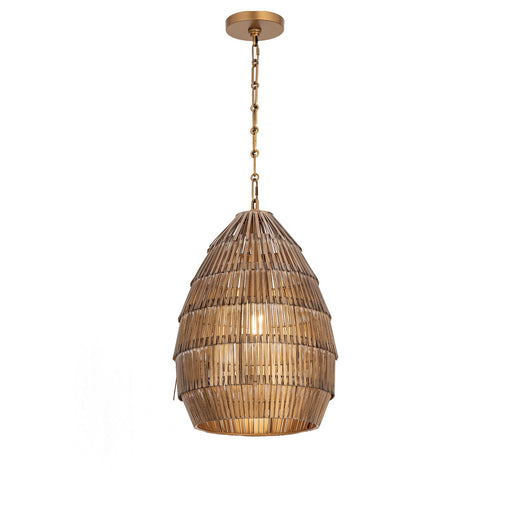 Myhouse Lighting Maxim - 29181AB - One Light Pendant - Gilda - Antique Brass