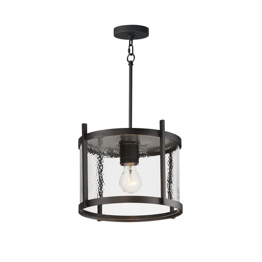 Myhouse Lighting Maxim - 30061HMBK - One Light Semi Flush - Pendant - Belfry - Black