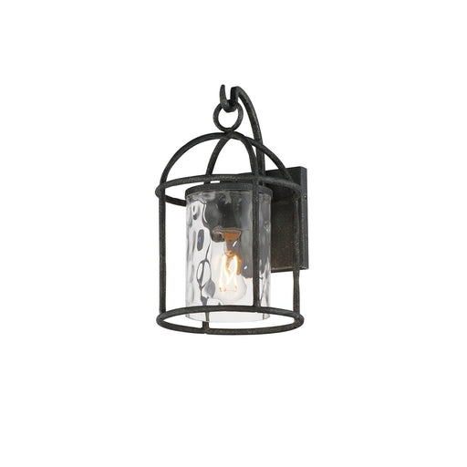 Myhouse Lighting Maxim - 31842WGBS - One Light Wall Sconce - Del Mar - Blacksmith
