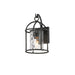 Myhouse Lighting Maxim - 31842WGBS - One Light Wall Sconce - Del Mar - Blacksmith