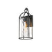 Myhouse Lighting Maxim - 31844WGBS - One Light Wall Sconce - Del Mar - Blacksmith