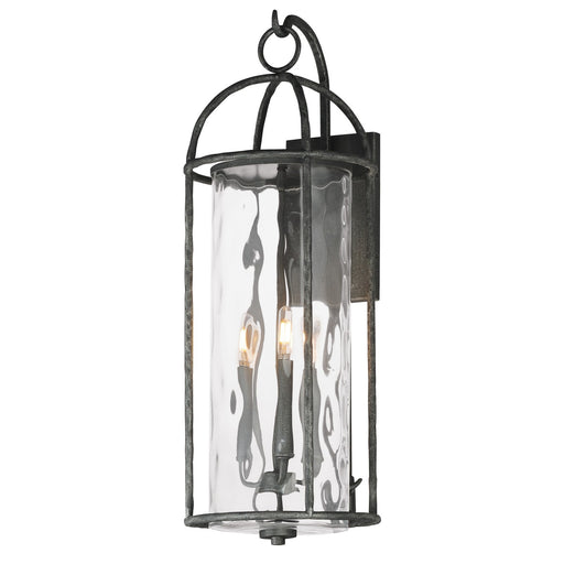 Myhouse Lighting Maxim - 31848WGBS - Three Light Wall Sconce - Del Mar - Blacksmith