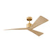 Myhouse Lighting Visual Comfort Fan - 3ADR52BBSWWO - 52"Ceiling Fan - Adler 52 - Burnished Brass