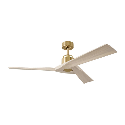 Myhouse Lighting Visual Comfort Fan - 3ALMSM52BBSWWO - 52"Ceiling Fan - Alma Smart 52 - Burnished Brass