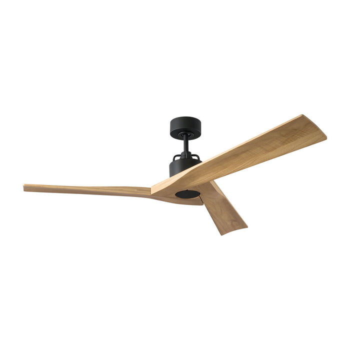 Myhouse Lighting Visual Comfort Fan - 3ALMSM52MBKNH - 52"Ceiling Fan - Alma Smart 52 - Midnight Black