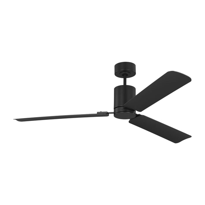 Myhouse Lighting Visual Comfort Fan - 3CCSM62MBKD - 62"Ceiling Fan - Cleancut Smart 62 LED - Midnight Black